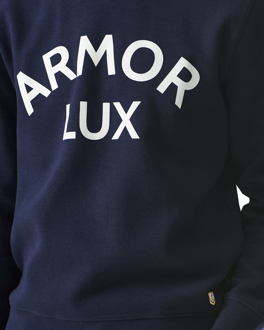 Homme | Pulls Et Tricots | Armor-lux | Heritage Bio Sweatshirt Navy
