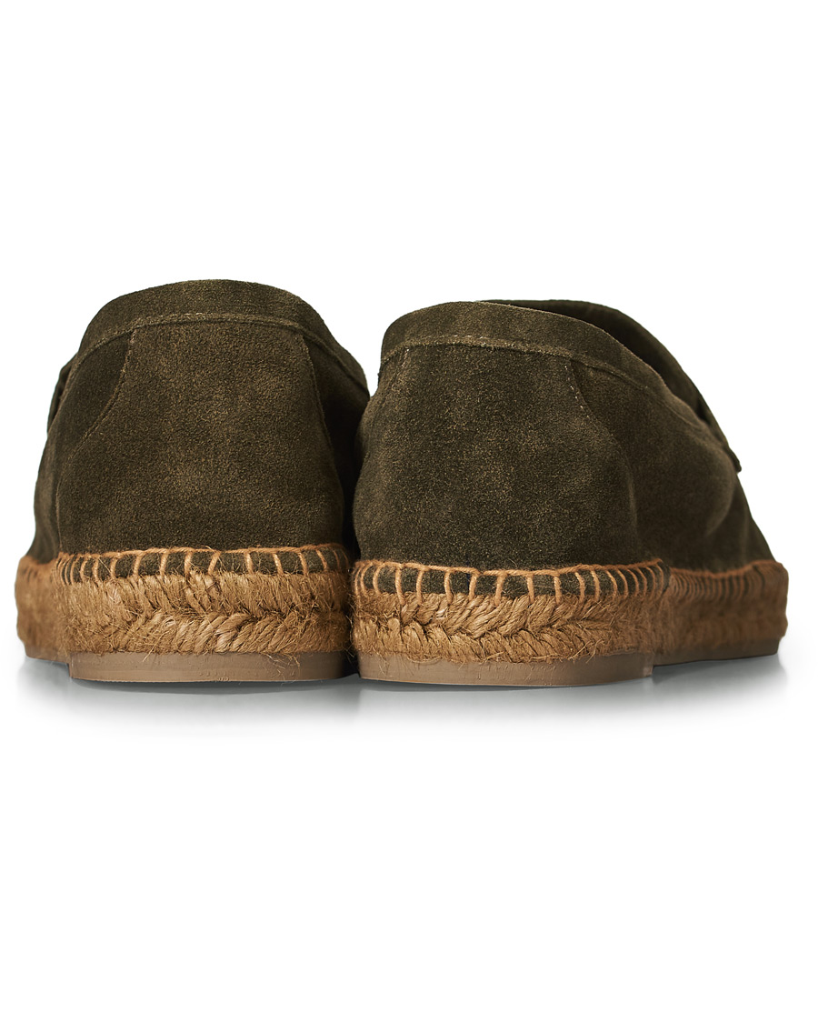 Homme | Castañer Nacho Casual Suede Loafers Musgo | Castañer | Nacho Casual Suede Loafers Musgo