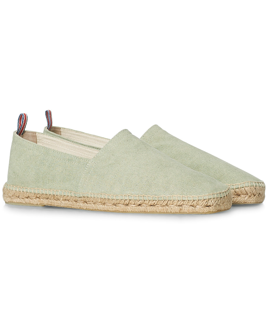 Homme | Castañer Pablo Washed Canvas Espadrilles Verde Agua | Castañer | Pablo Washed Canvas Espadrilles Verde Agua