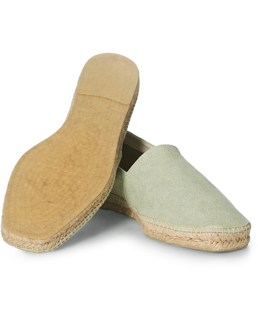 Homme | Castañer Pablo Washed Canvas Espadrilles Verde Agua | Castañer | Pablo Washed Canvas Espadrilles Verde Agua
