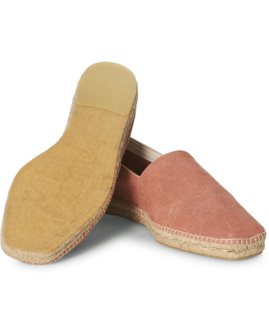 Homme | Castañer Pablo Washed Canvas Espadrilles Rosa Oscuro | Castañer | Pablo Washed Canvas Espadrilles Rosa Oscuro
