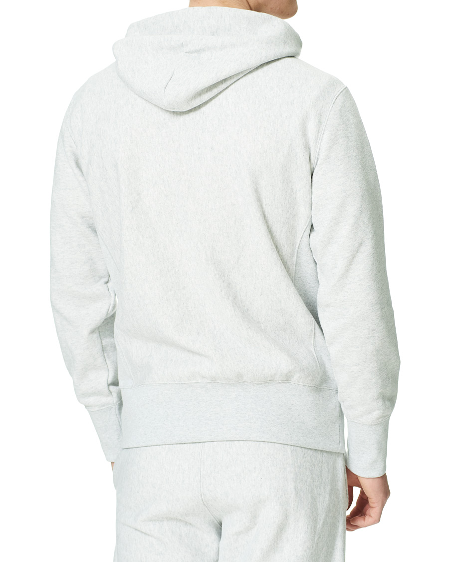 Heren | Truien | Champion | Reverse Weave Soft Fleece Hood Gray Melange