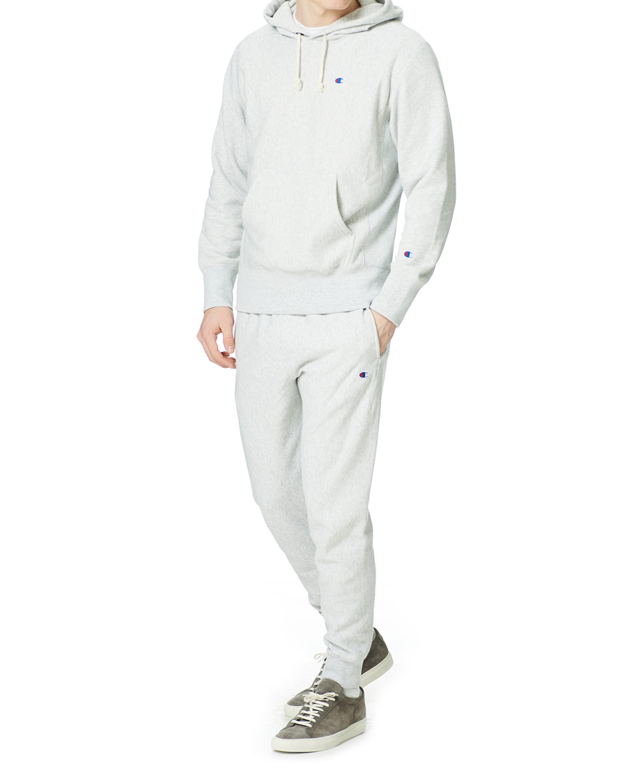 Homme | Pantalons | Champion | Reverse Weave Soft Fleece Sweatpants Gray Melange