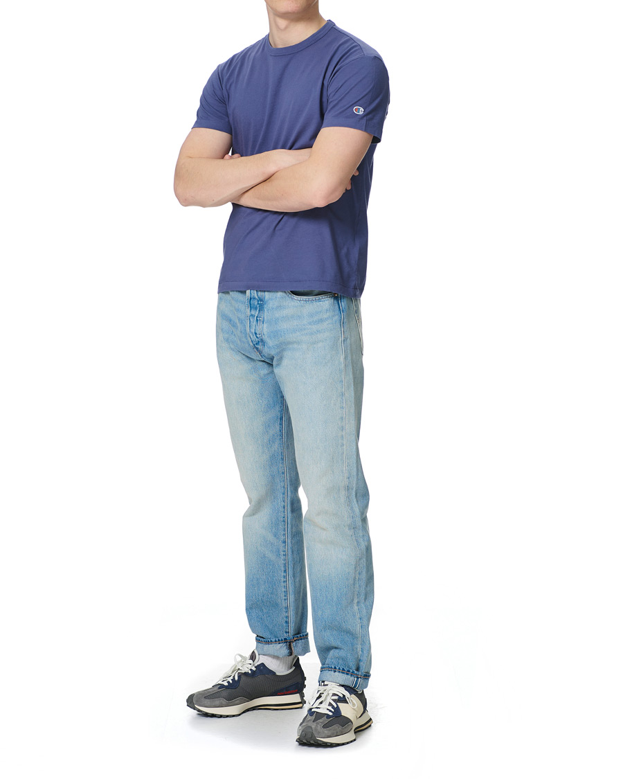 Homme | T-shirts | Champion | Todd Snyder Light Cotton Jersey Tee Blue Jean