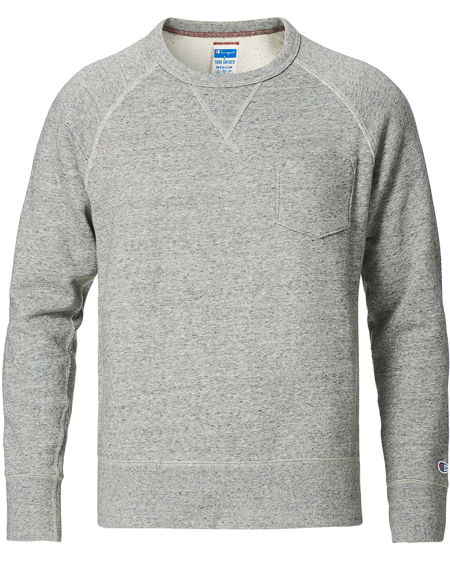 Homme | Pulls Et Tricots | Champion | Todd Snyder Loose French Terry Sweat Antique Grey Mix