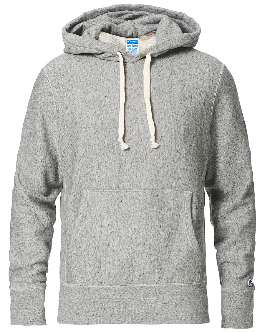 Homme | Pulls Et Tricots | Champion | Todd Snyder Loose French Terry Hood Antique Grey Mix