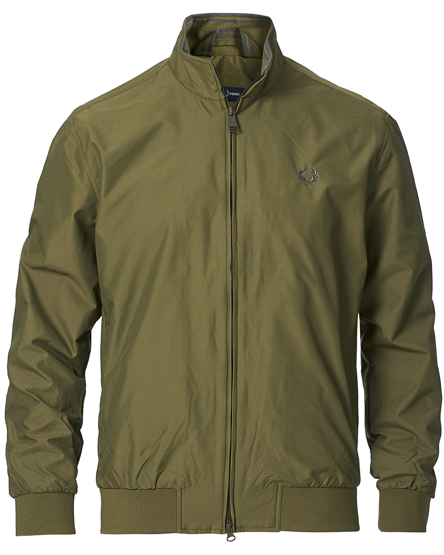 Homme | Manteaux Et Vestes | Fred Perry | Brentham Jacket Military Green