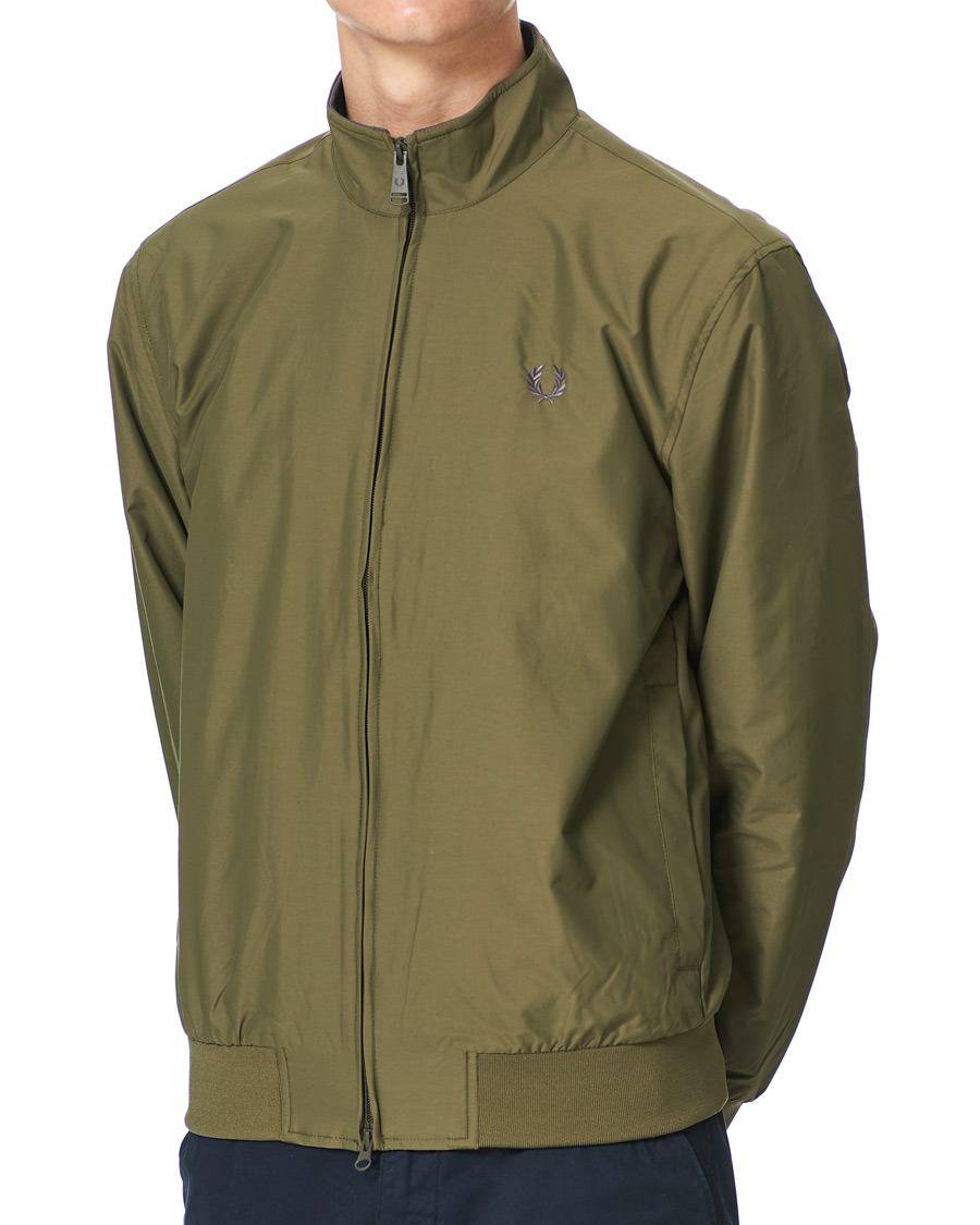 Homme | Manteaux Et Vestes | Fred Perry | Brentham Jacket Military Green