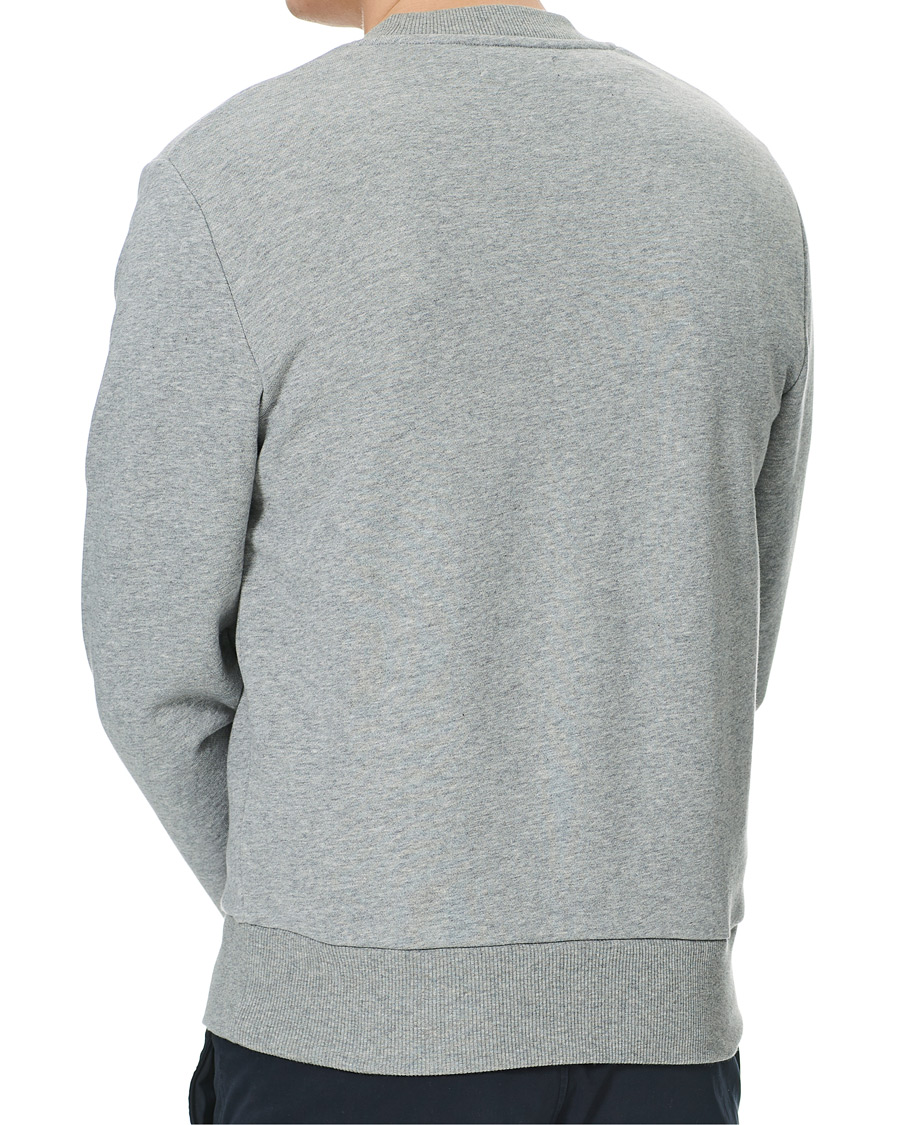 Homme | Pulls Et Tricots | Fred Perry | Crew Neck Sweatshirt Grey Melange