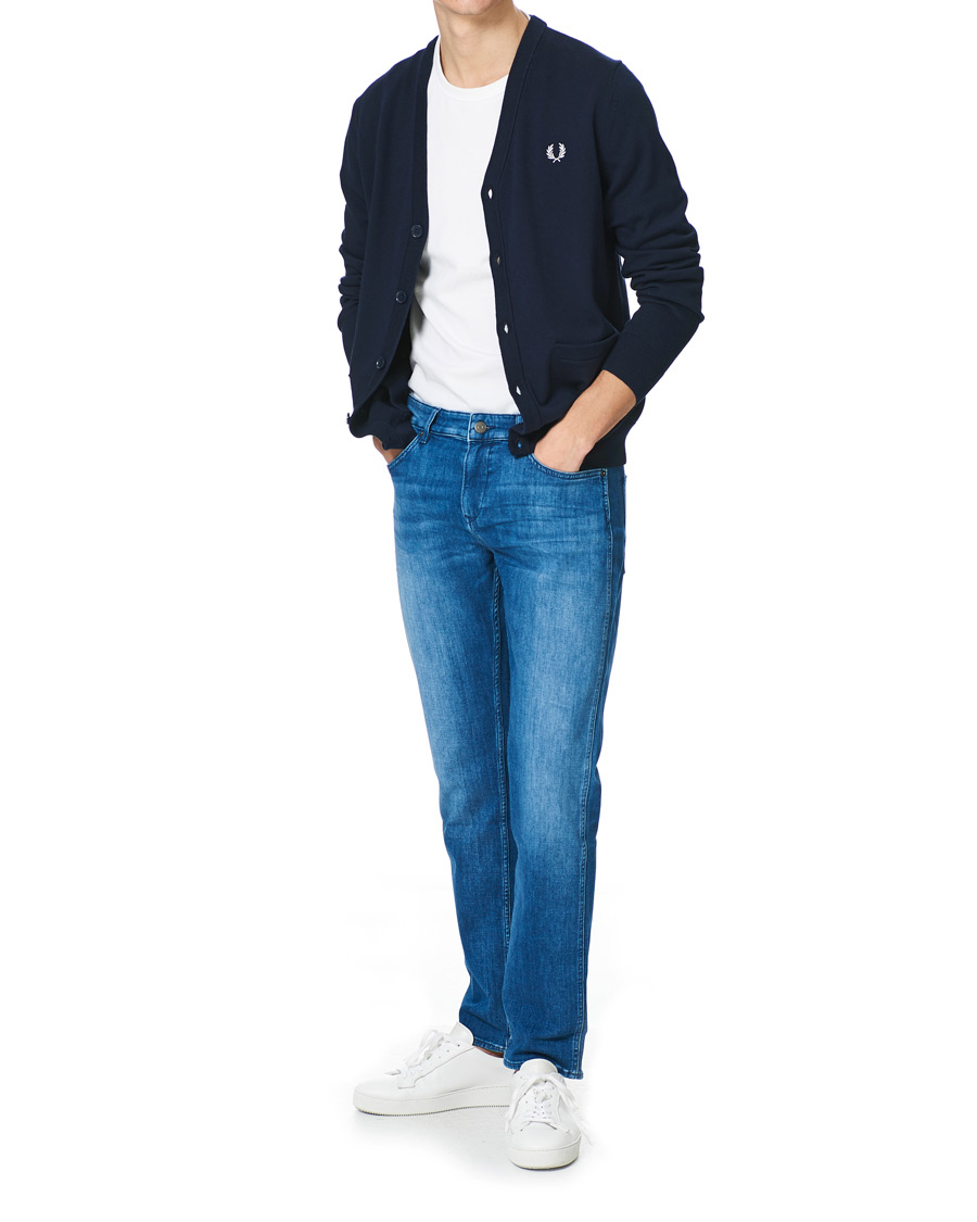 Homme | Pulls Et Tricots | Fred Perry | Classic Cardigan Navy