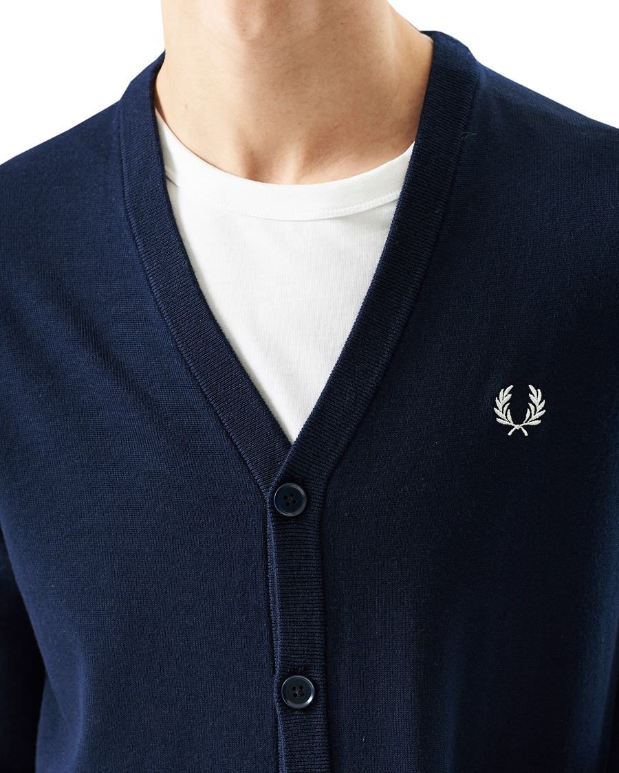 Homme | Pulls Et Tricots | Fred Perry | Classic Cardigan Navy