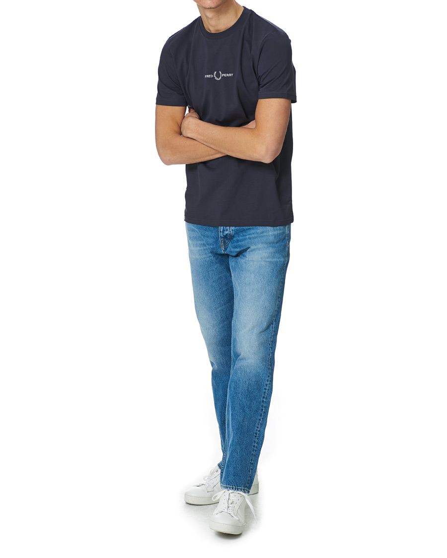 Homme | T-shirts | Fred Perry | Embroidered T-Shirt Dark Graphite