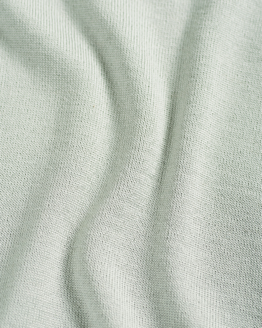 Homme | Pulls Et Tricots | Stenströms | Merino Half Zip Pistachio