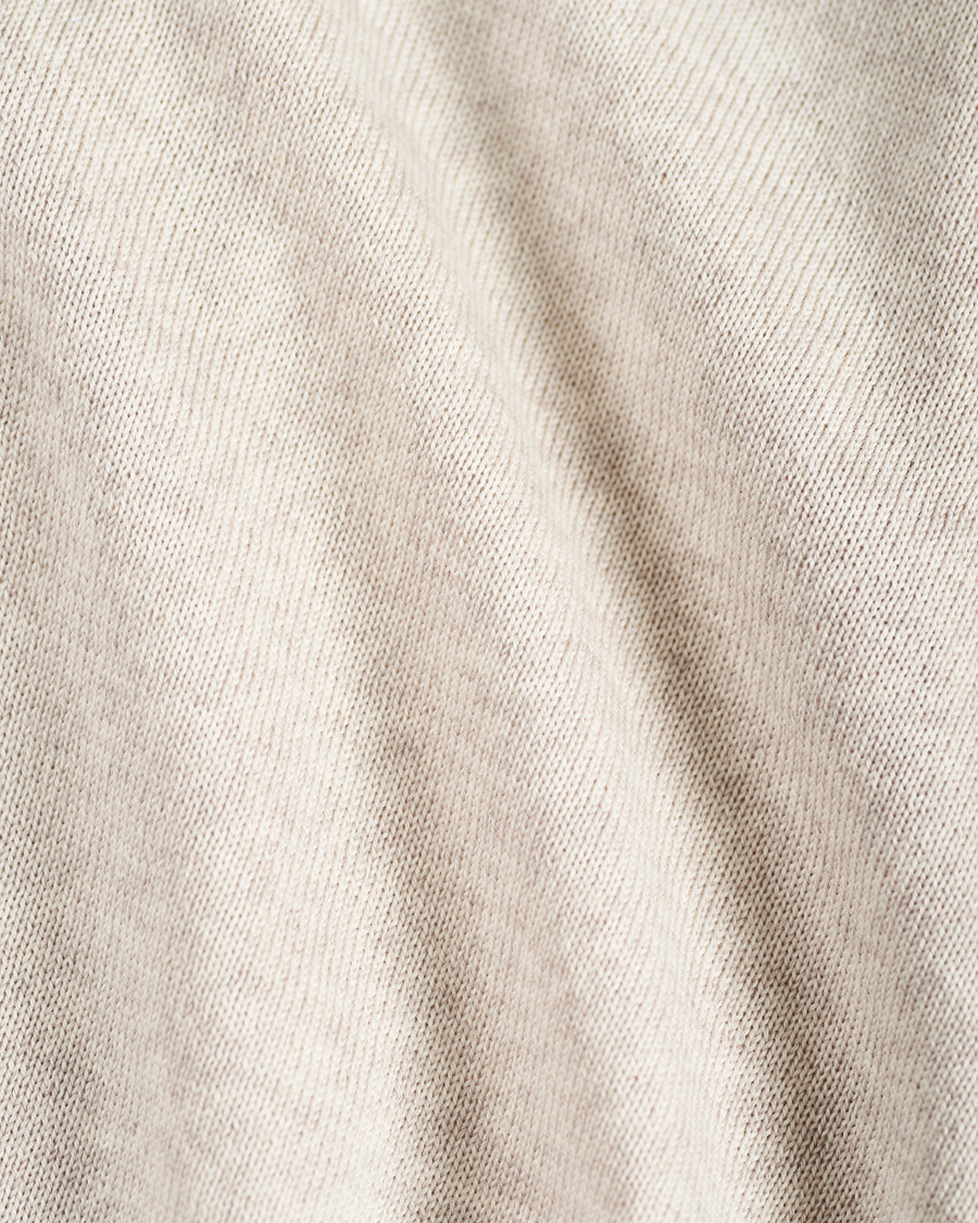 Homme | Pulls Et Tricots | Stenströms | Merino Full Zip Hoodie Beige