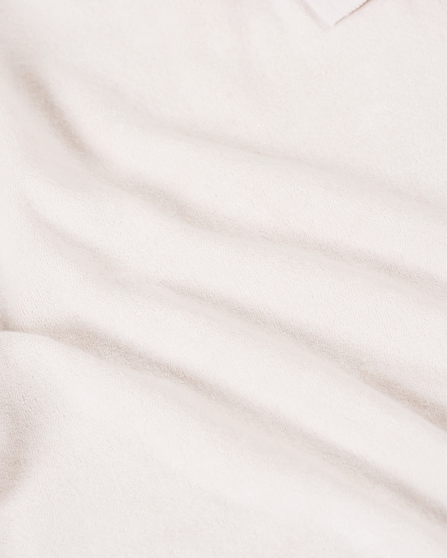 Homme | Pulls Et Tricots | Howlin' | Long Sleeve Terry Polo White Sand