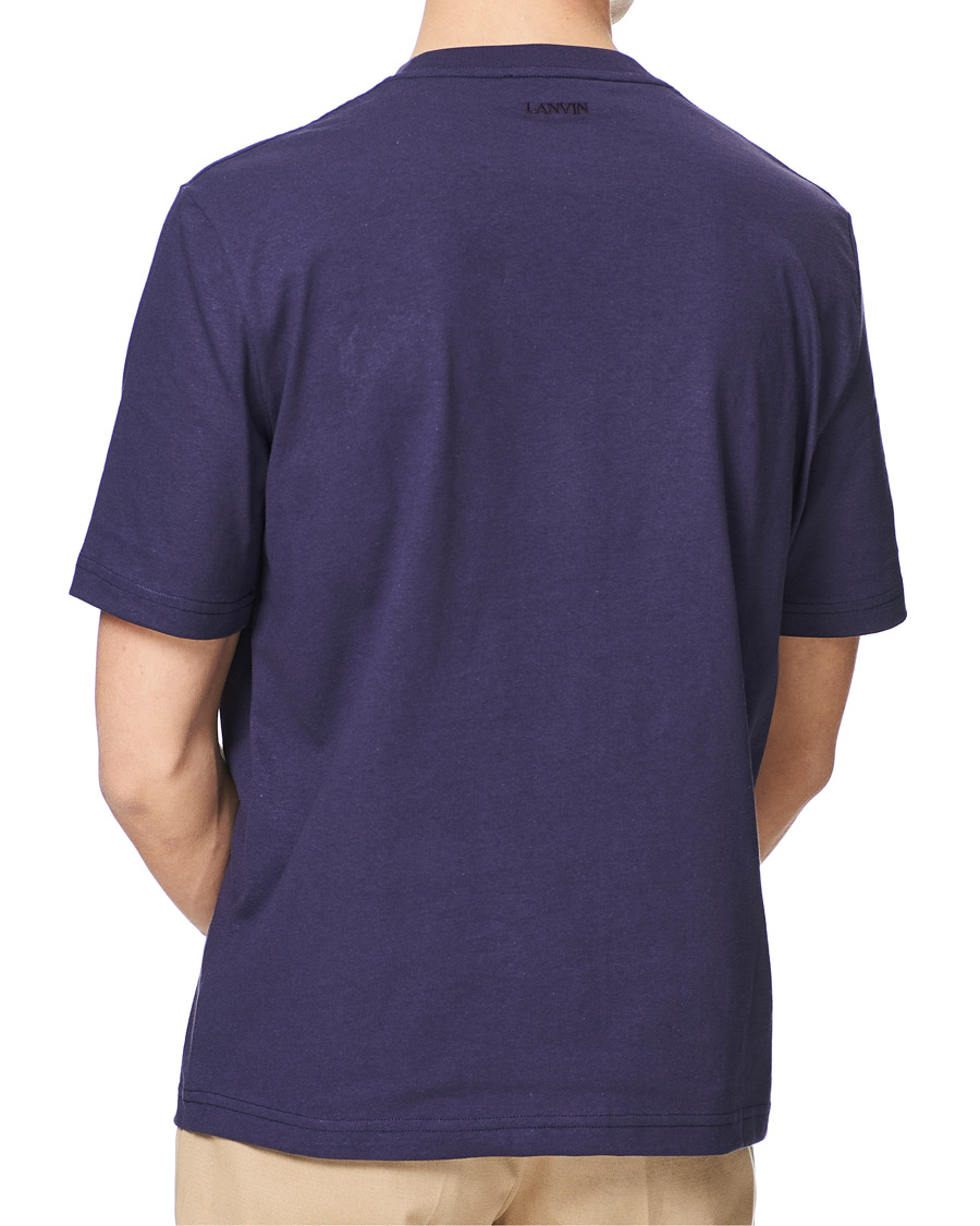 Homme | T-shirts | Lanvin | Curb Logo T-Shirt Aged Purple