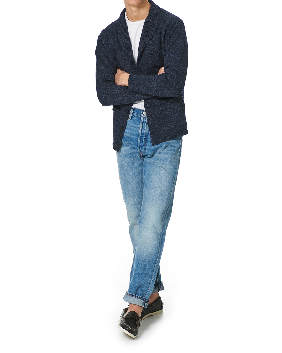 Homme | Pulls Et Tricots | Inis Meáin | Washed Linen Pub Jacket Timor