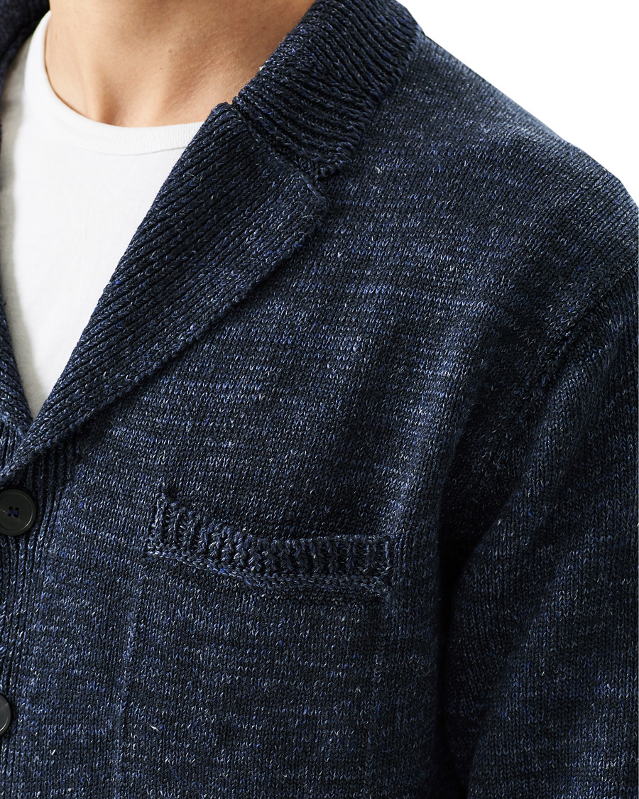 Homme | Pulls Et Tricots | Inis Meáin | Washed Linen Pub Jacket Timor