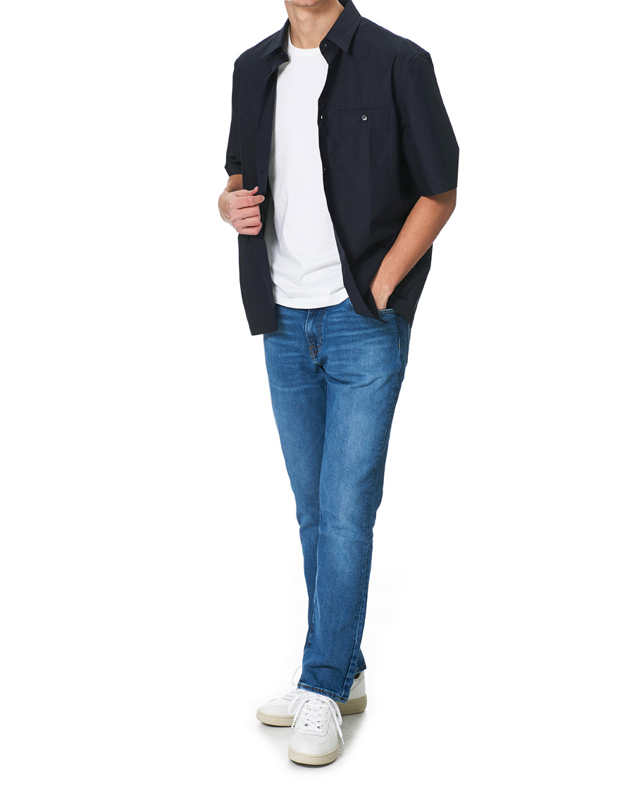 Homme | Chemises | Filippa K | Oliver Poplin Shirt Navy