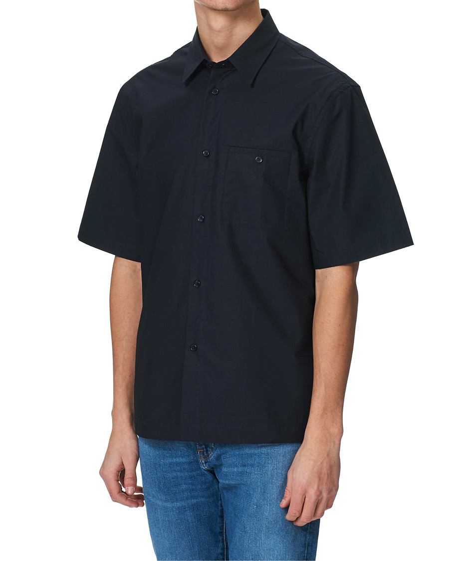 Homme | Chemises | Filippa K | Oliver Poplin Shirt Navy
