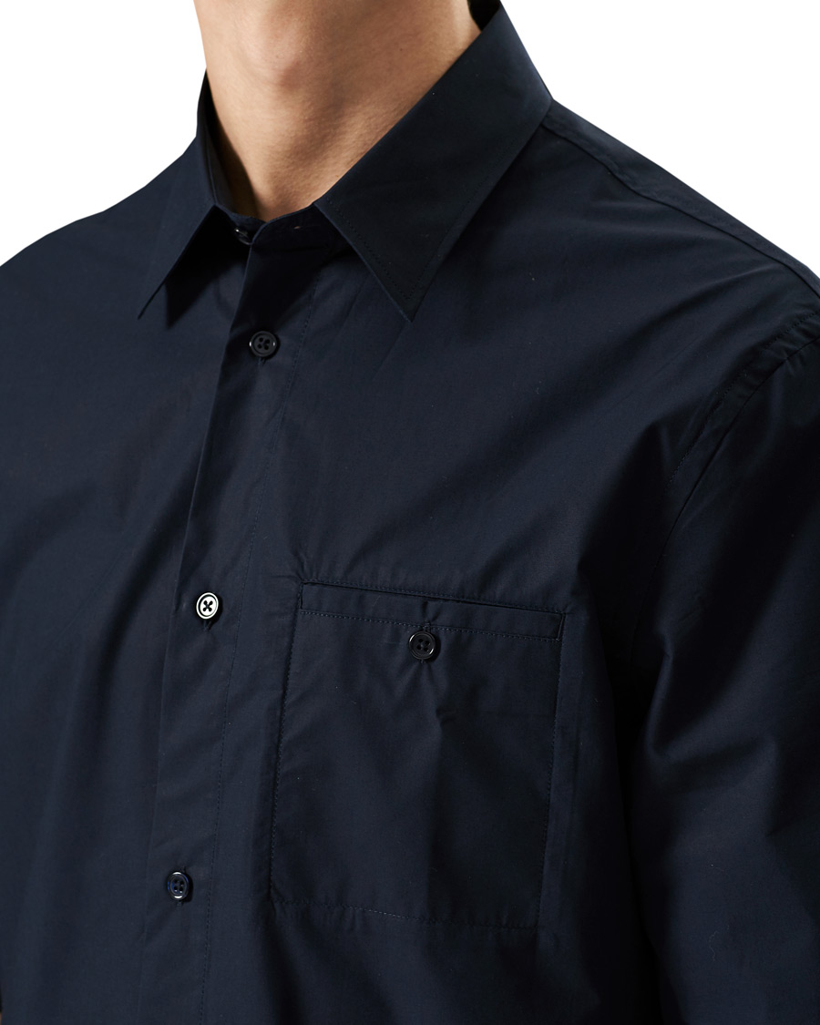 Homme | Chemises | Filippa K | Oliver Poplin Shirt Navy