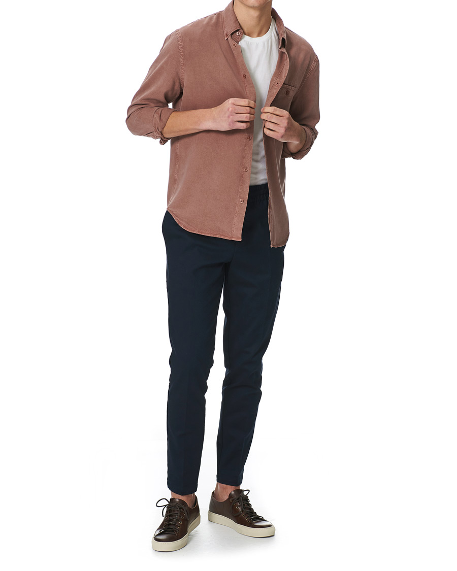 Homme | Chemises | Filippa K | Zachary Tencel Shirt Burgundy
