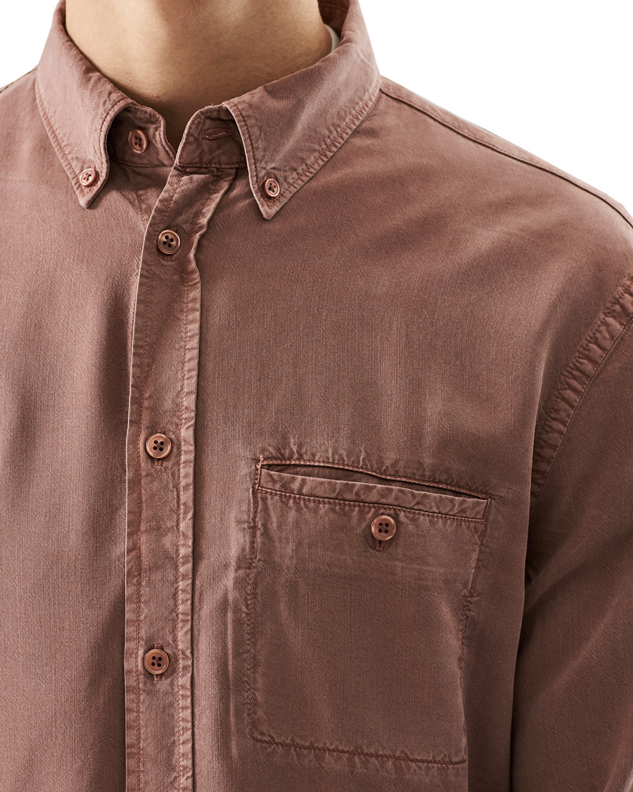 Homme | Chemises | Filippa K | Zachary Tencel Shirt Burgundy