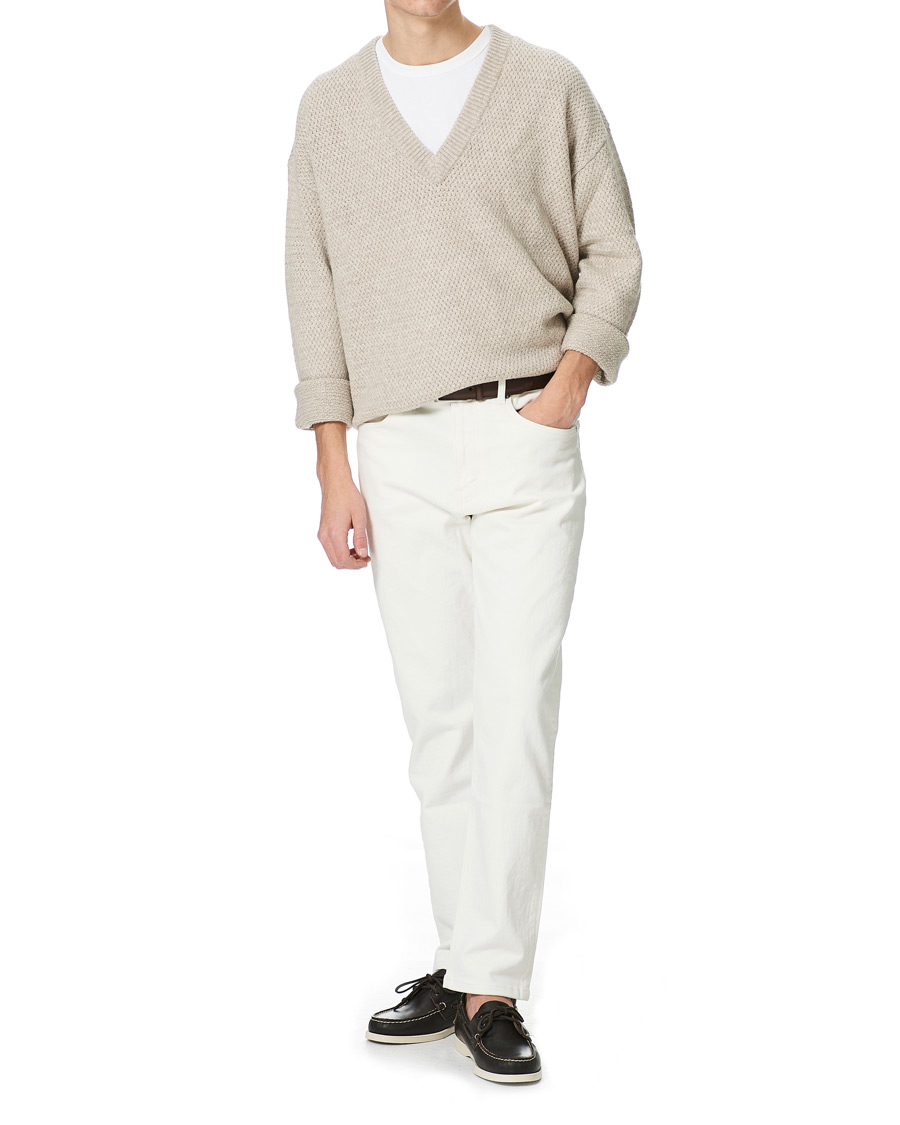 Homme | Pulls Et Tricots | Filippa K | Ash Sweater Beige Melange