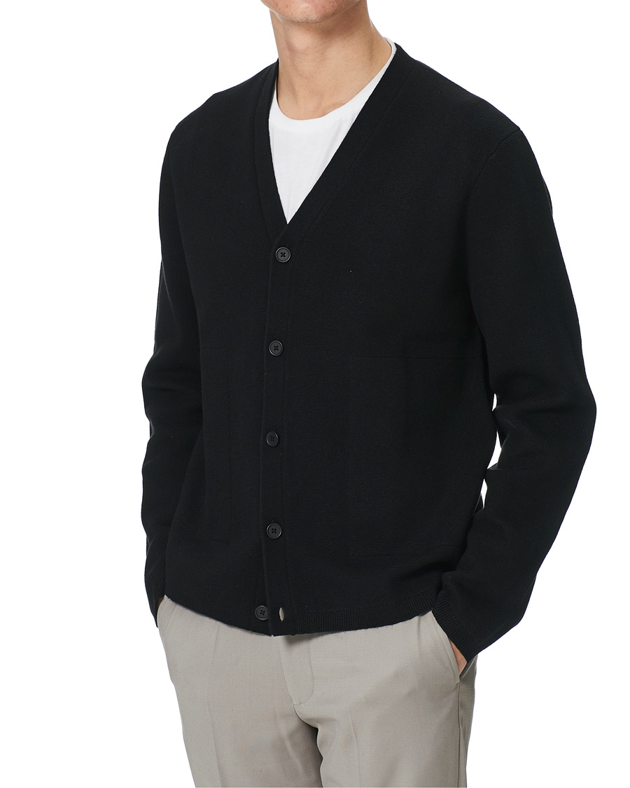 Homme | Pulls Et Tricots | Filippa K | Aaron Cardigan Black