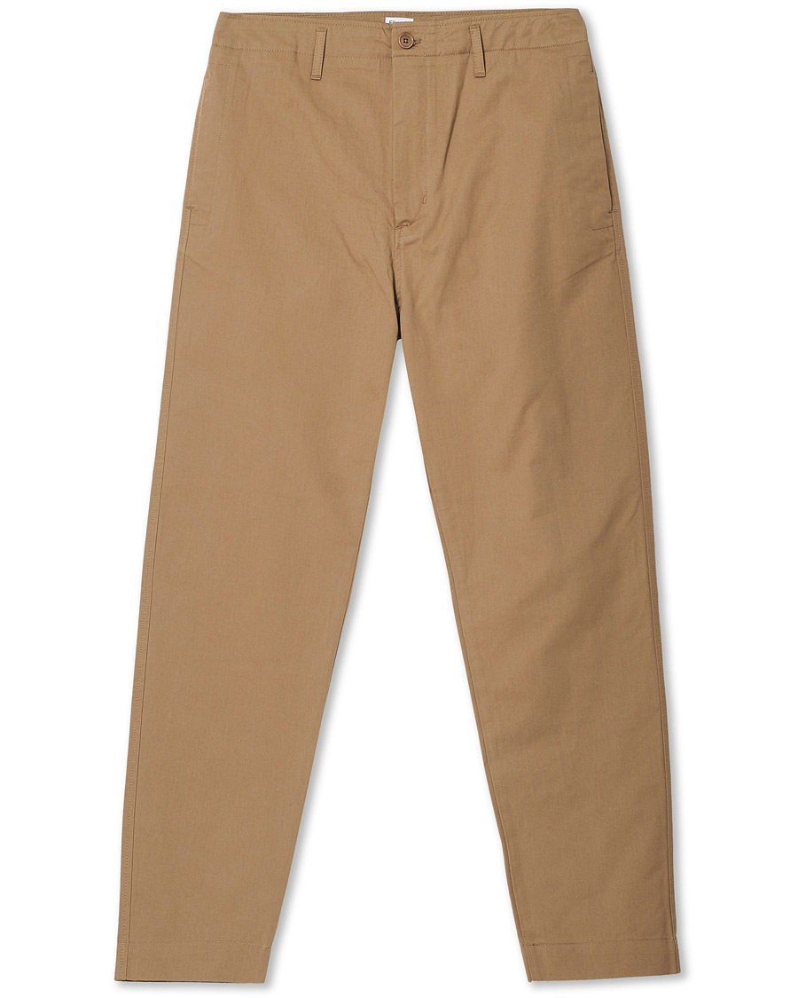 Homme | Pantalons | Filippa K | Flynn Cotton Chino Dark Khaki