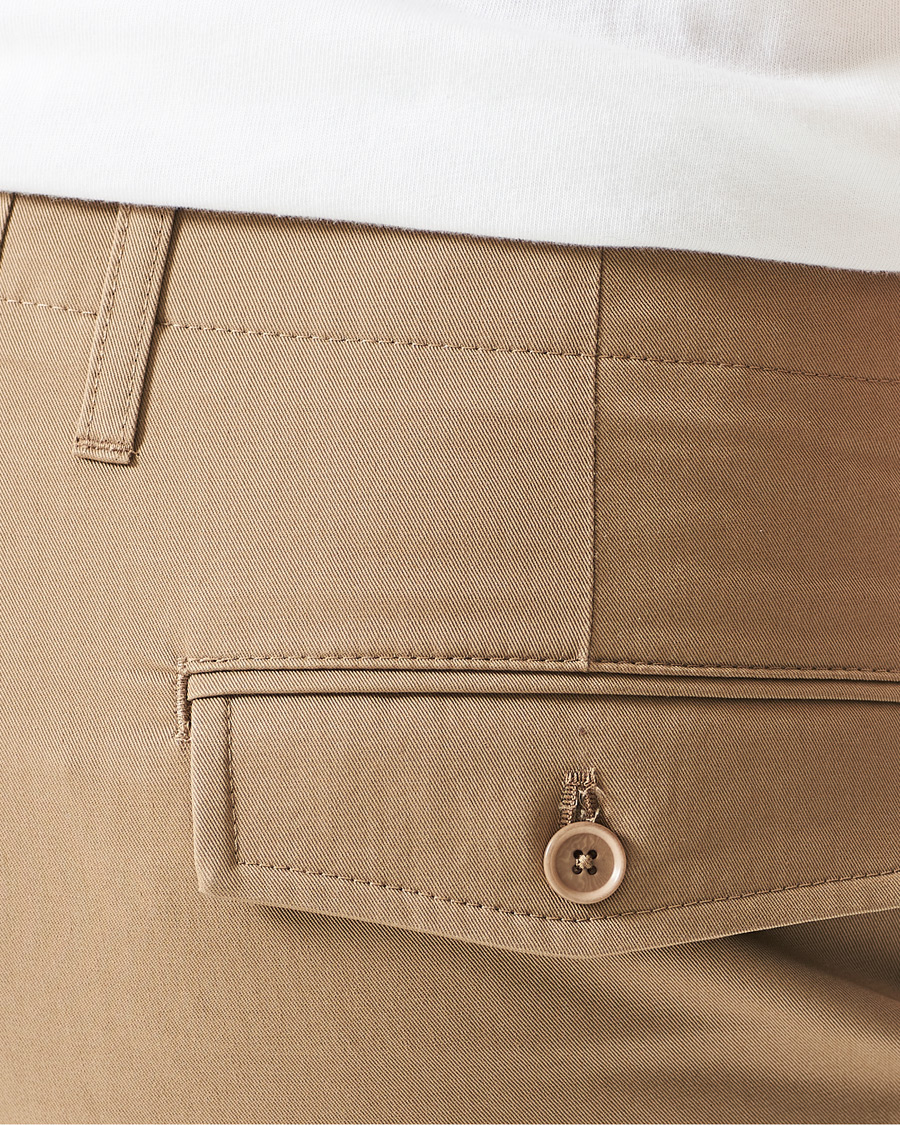 Homme | Pantalons | Filippa K | Flynn Cotton Chino Dark Khaki