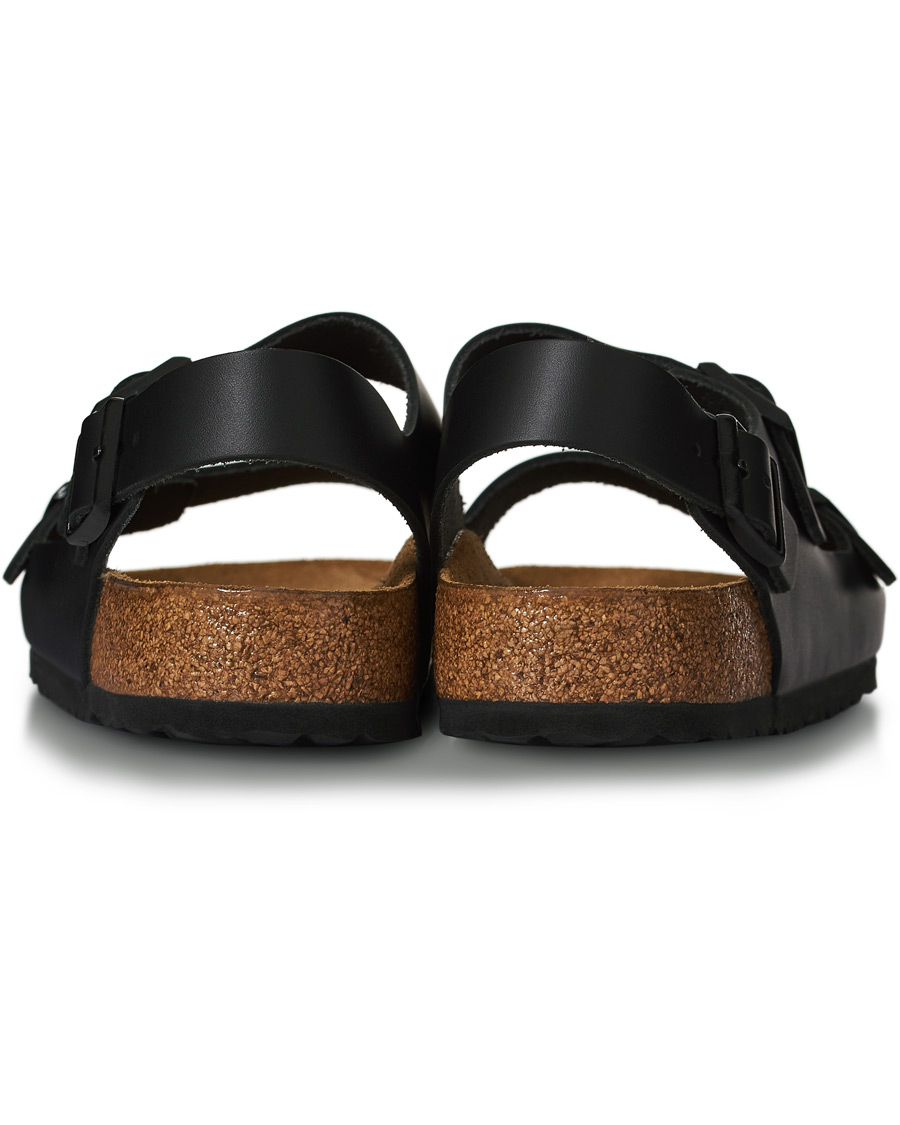 Homme | BIRKENSTOCK Milano Classic Footbed Black Leather | BIRKENSTOCK | Milano Classic Footbed Black Leather