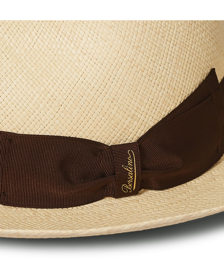 Homme | Borsalino Panama Quito With Large Brim Brown | Borsalino | Panama Quito With Large Brim Brown