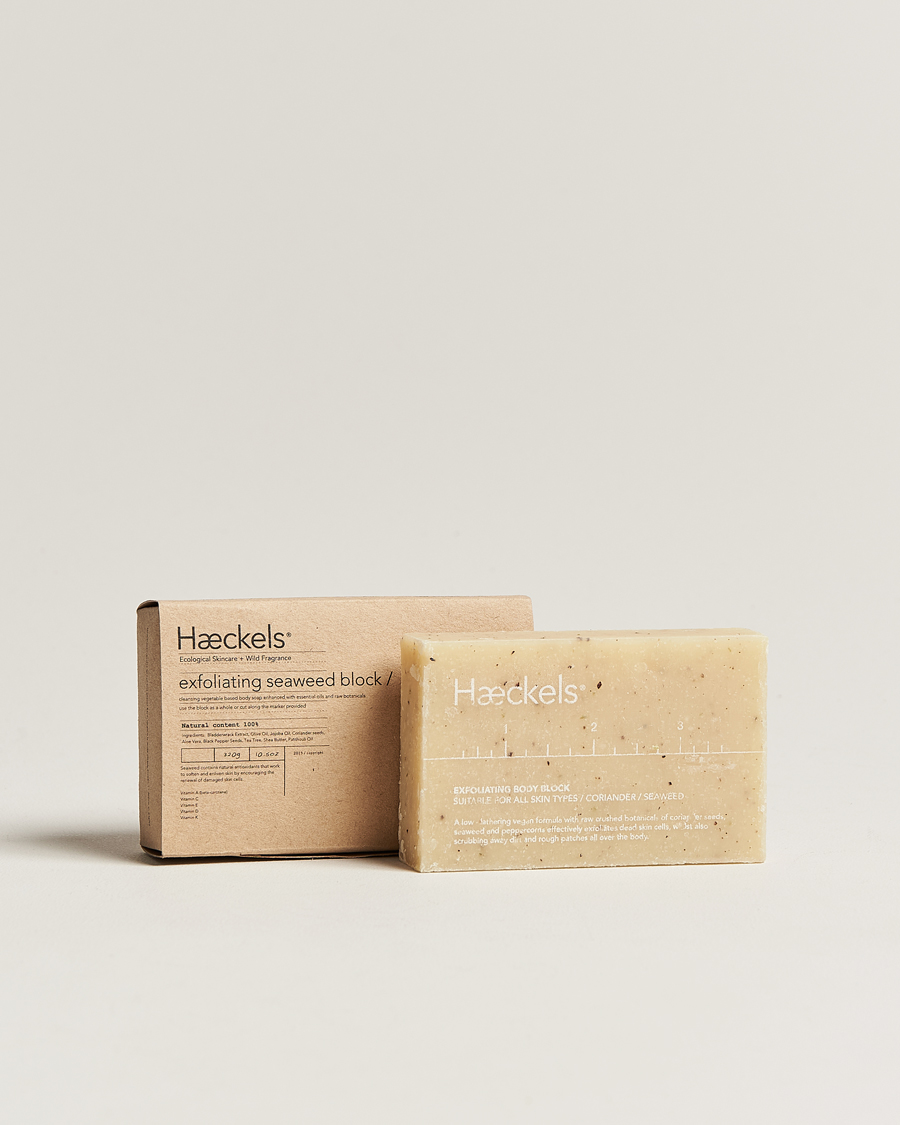 Heren | Haeckels Exfoliating Vegan Seaweed Block 320g | Haeckels | Exfoliating Vegan Seaweed Block 320g