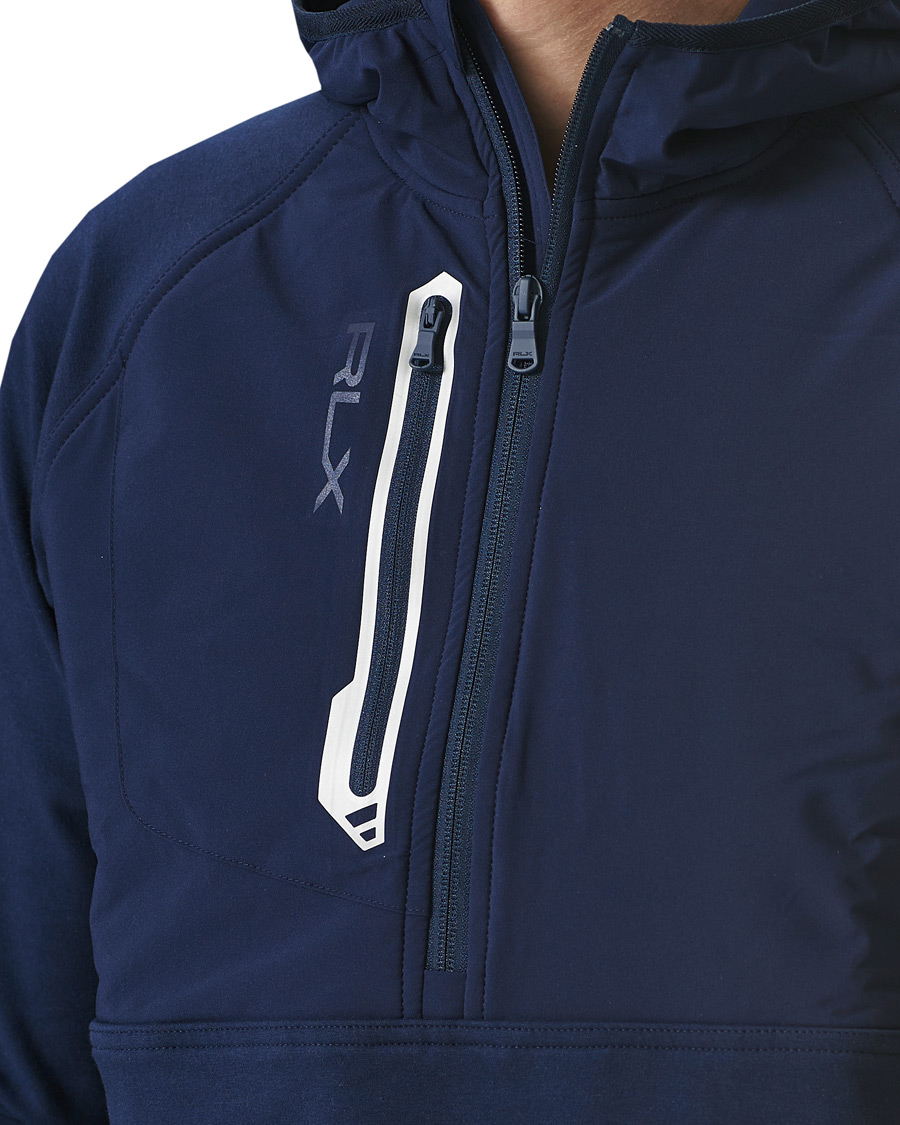 Homme | Pulls Et Tricots | RLX Ralph Lauren | Tech Jersey Half Zip Hoodie French Navy