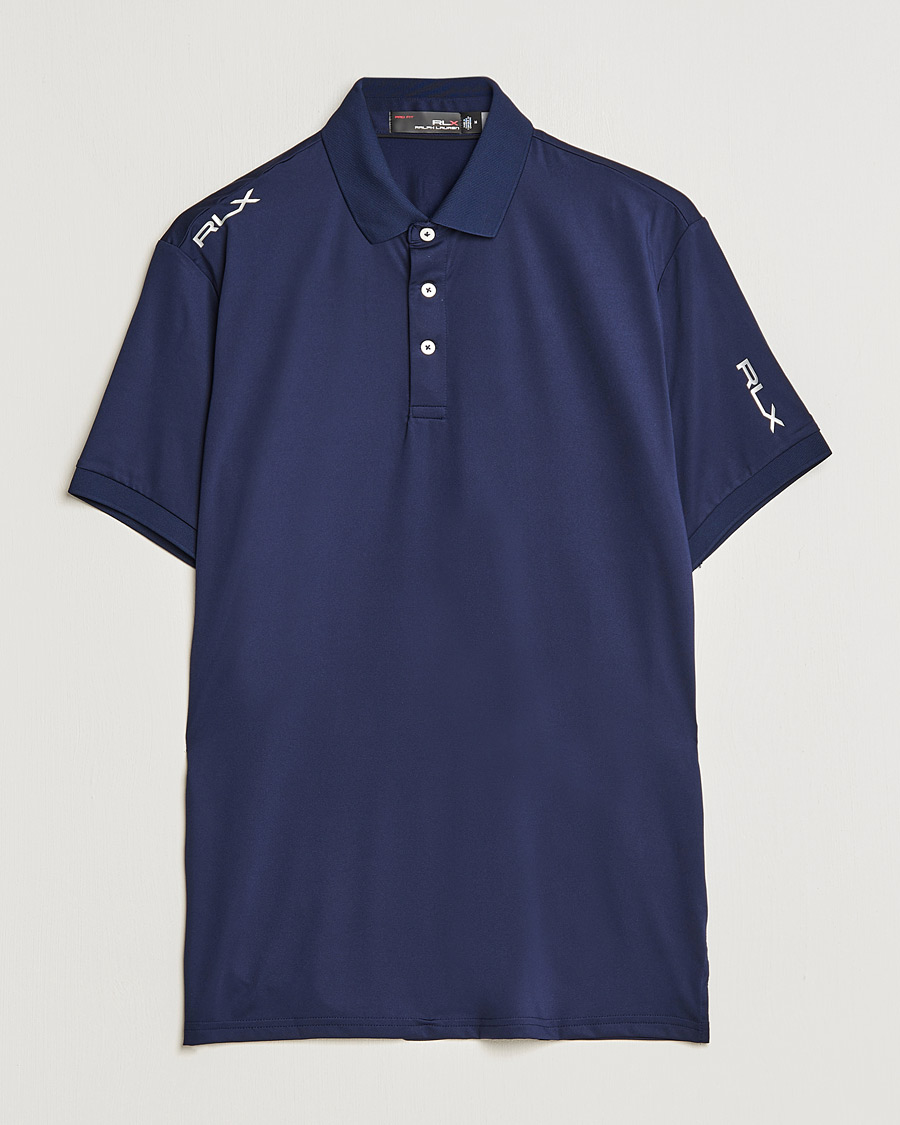 Homme | Polos | RLX Ralph Lauren | Airflow Active Jersey Polo Refined Navy