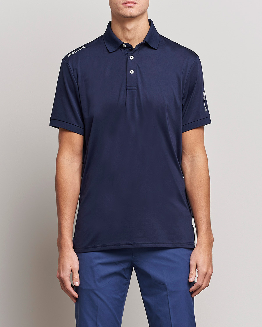 Homme | Polos | RLX Ralph Lauren | Airflow Active Jersey Polo Refined Navy