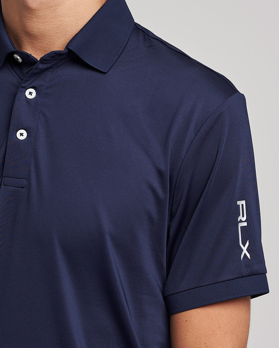 Homme | Polos | RLX Ralph Lauren | Airflow Active Jersey Polo Refined Navy