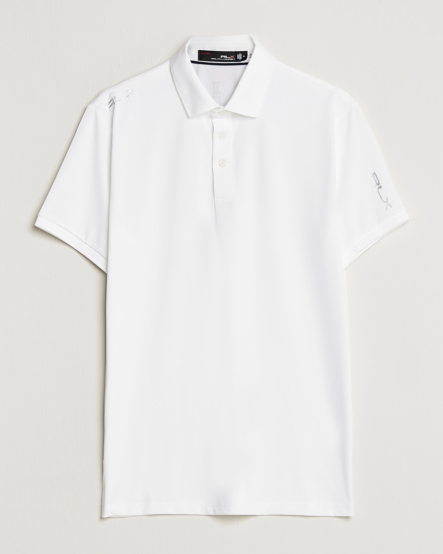 Homme | Polos | RLX Ralph Lauren | Airflow Active Jersey Polo Ceramic White
