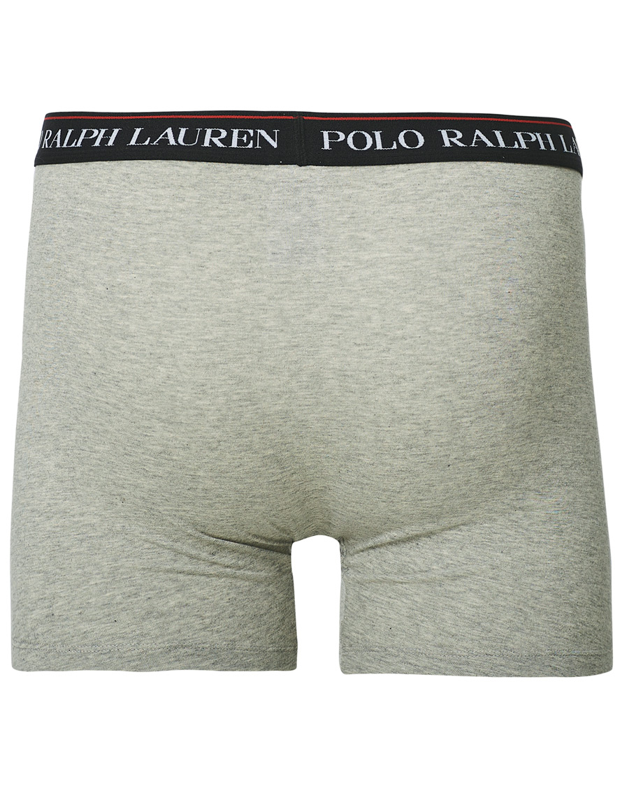 Homme | Sous-Vêtements Et Chaussettes | Polo Ralph Lauren | 3-Pack Boxer Brief Light Grey/Grey/Dark Grey