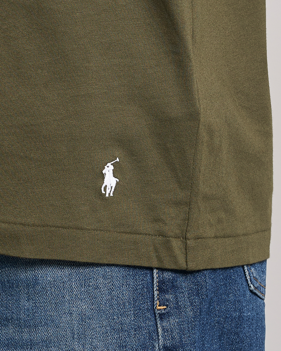 Heren | T-shirts | Polo Ralph Lauren | 3-Pack Crew Neck T-Shirt Olive/Green/Dark Green