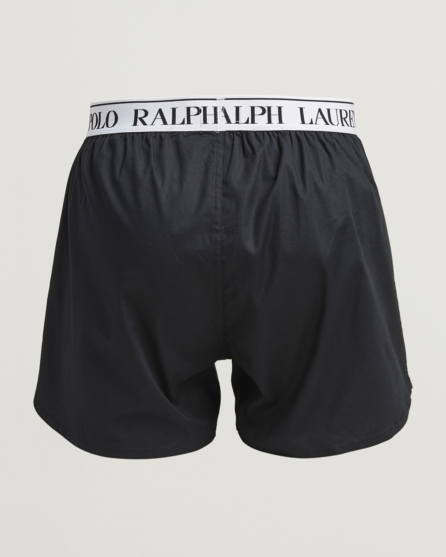 Homme | Sous-Vêtements Et Chaussettes | Polo Ralph Lauren | 3-Pack Elastic Boxer Black