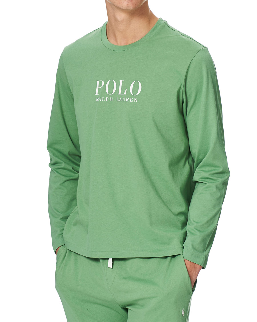 Heren | T-shirts | Polo Ralph Lauren | Liquid Cotton Long Sleeve Tee Outback Green