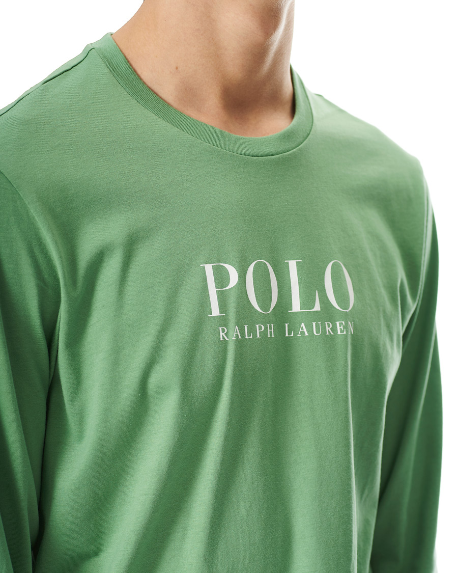 Heren | T-shirts | Polo Ralph Lauren | Liquid Cotton Long Sleeve Tee Outback Green