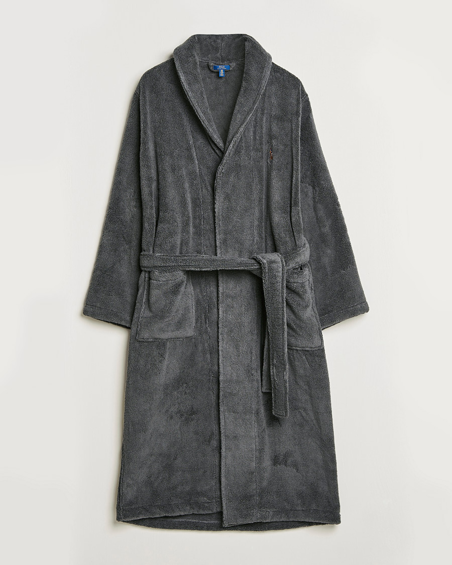 Homme | Peignoirs Et Pyjamas | Polo Ralph Lauren | Cotton Terry Robe Dark Slate