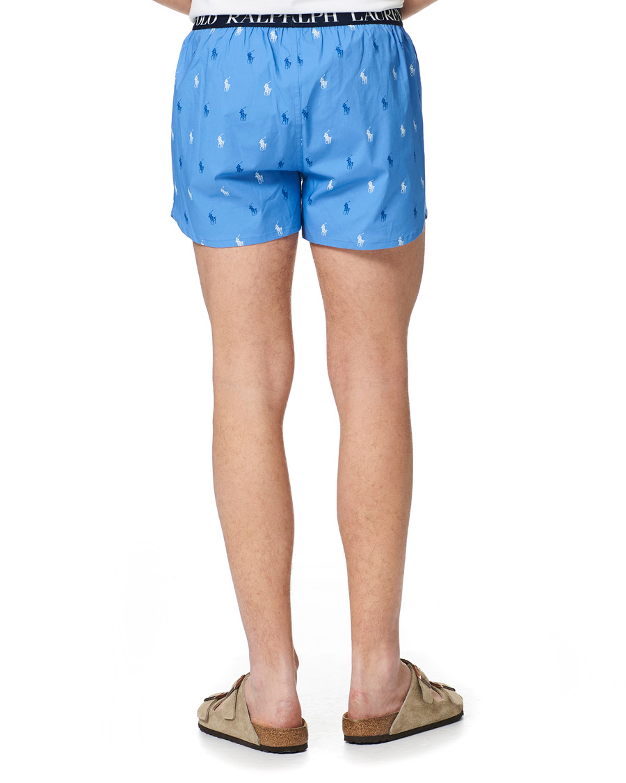 Heren | Pyjama's en gewaden | Polo Ralph Lauren | Short Sleeve Pyjama Set White/Blue