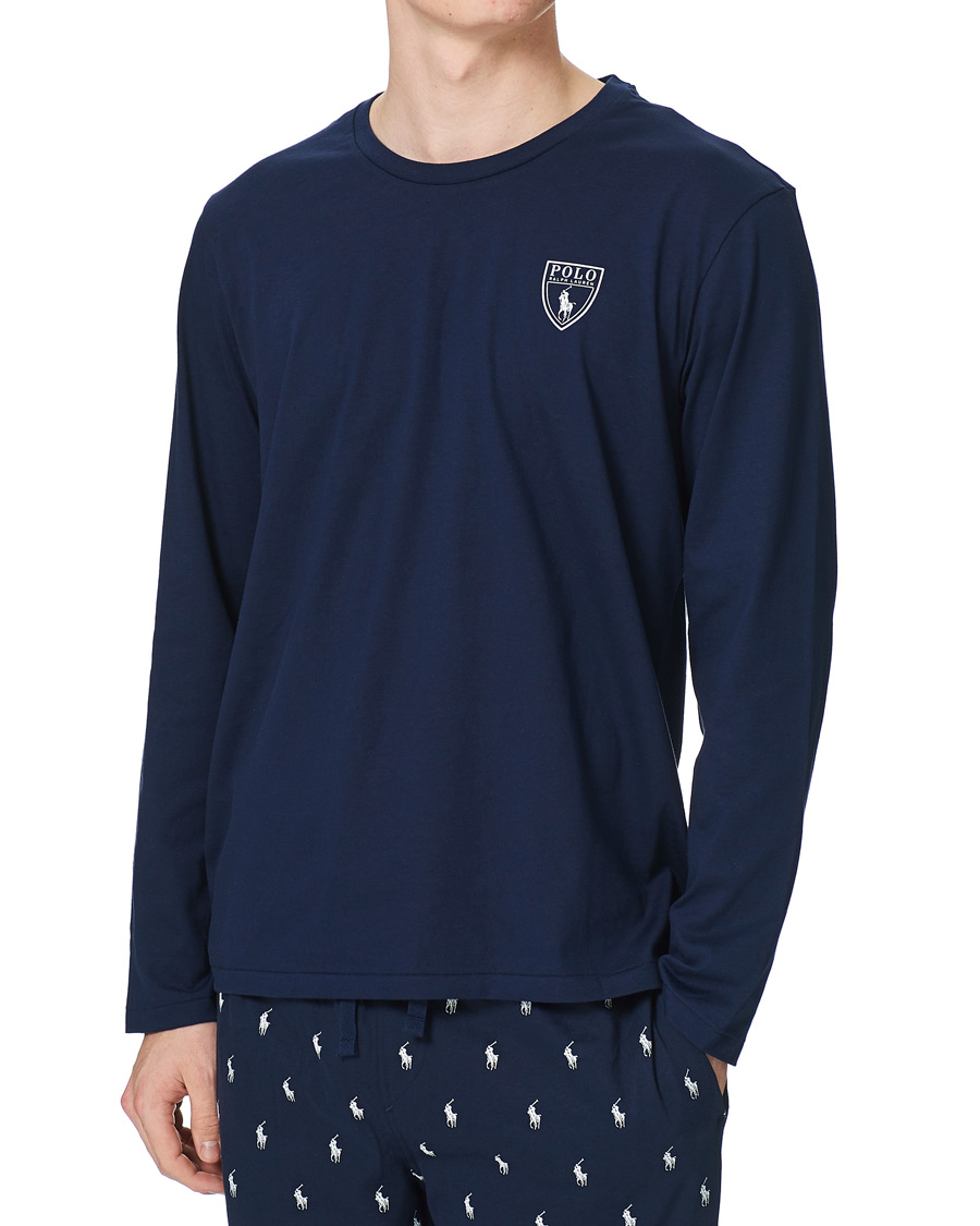 Heren | Pyjama's en gewaden | Polo Ralph Lauren | Long Sleeve Pyjama Set Navy