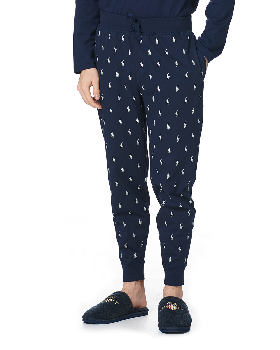 Heren | Pyjama's en gewaden | Polo Ralph Lauren | Long Sleeve Pyjama Set Navy