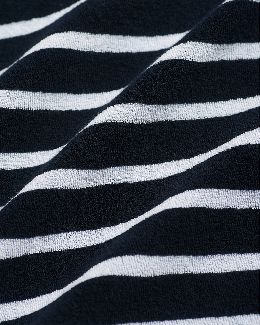 Homme | Pulls Et Tricots | Ralph Lauren Purple Label | Striped French Terry Pullover Navy/White