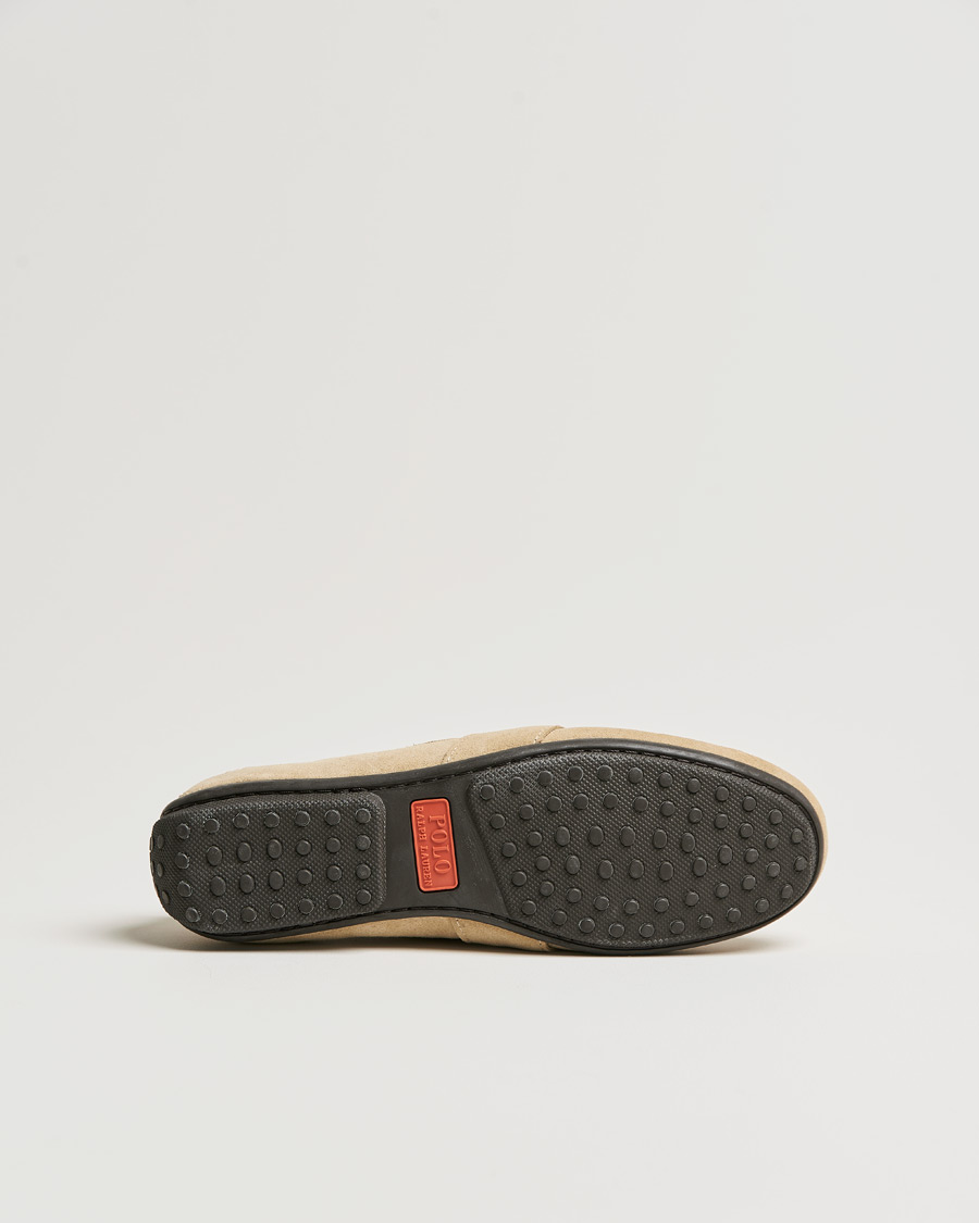 Homme | Polo Ralph Lauren Reynold Driving Loafer Beige Suede | Polo Ralph Lauren | Reynold Driving Loafer Beige Suede